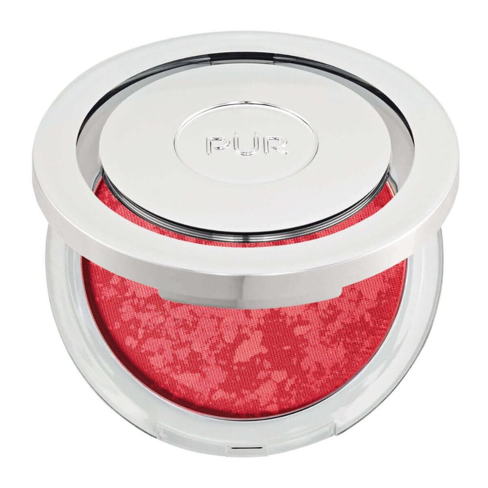 NEW PÜR Skin Perfecting Powder Blushing Act Matte Blush, Berry Beautiful